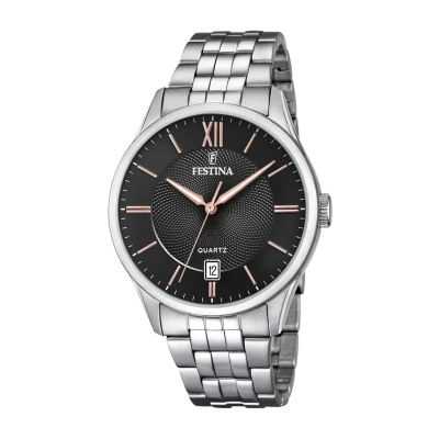 Abbildung von Festina Herren Uhr Klassik Edelstahl Armband