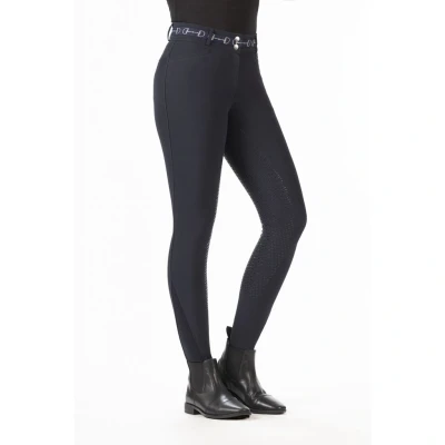 Abbildung von HKM Reithose Monaco Silikon Besatz Salbei 34