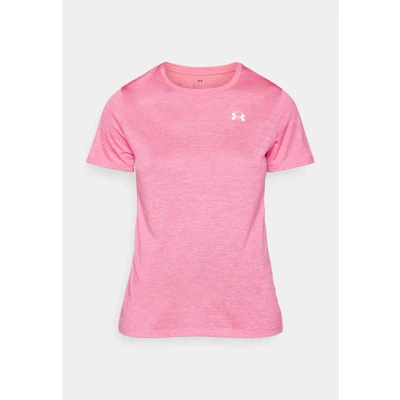 Abbildung von Under Armour TECH Twist Sport Tshirt, Damen, Größe: XXL, Super pink/white