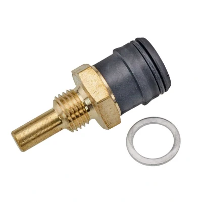 Abbildung von MEYLE 014 800 0086 Kühlmitteltemperatursensor ORIGINAL Quality schwarz mit Dichtring MERCEDES BENZ: W124 Saloon, S Class E T modell