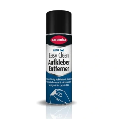 Abbildung von Caramba Easy Clean Aufkleber Entferner, Spray zum Entfernen von Kleberesten am Auto, Etikettenlöser für verschiedene Materialen, 300 ml