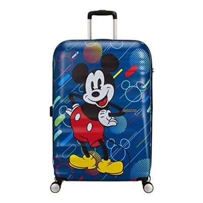 Abbildung von American Tourister Wavebreaker Disney Comics Spinner 77/28 Mickey Future Pop Koffer mit 4 Rollen