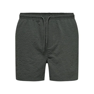 Abbildung von ONLY &amp; SONS Badeshorts »ONSTED LIFE SOLID SEERSUCKER SWIM NOOS«