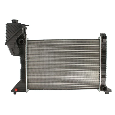 Abbildung von THERMOTEC D7M021TT Kühler, Motorkühlung für Fahrzeuge ohne Klimaanlage 570 399 32 Schaltgetriebe Kühlrippen mechanisch gefügt kfzteile, mister auto,