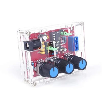 Abbildung von ANGEEK XR2206 Funktionsgenerator Signalgenerator DIY Kit Hohe Präzision Funktion/Sinus Dreieck Quadrat Ausgabe 1Hz 1MHz einstellbar Frequenz Amplitude(Schweißen abgeschlossen)