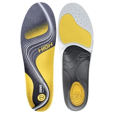 Abbildung von Sidas Unisex 3feet Activ&#039; High einlegesohlen Sohlen, Yellow Black, X Large EU