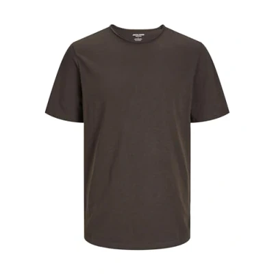 Abbildung von JACK &amp; JONES Herren Jjebasher Tee O Neck Noos T Shirt, Mulch, XXL EU