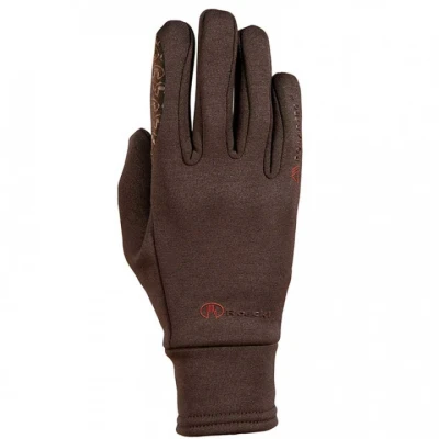 Abbildung von Roeckl Warwick Polartec Reithandschuh Braun