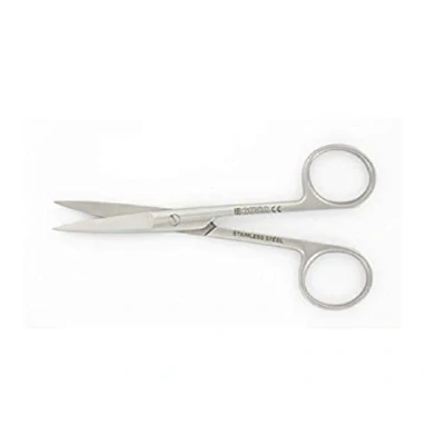 Abbildung von Gima Gerade Chirurgische Schere, Spitze Ende, Länge 16 cm, aus Edelstahl