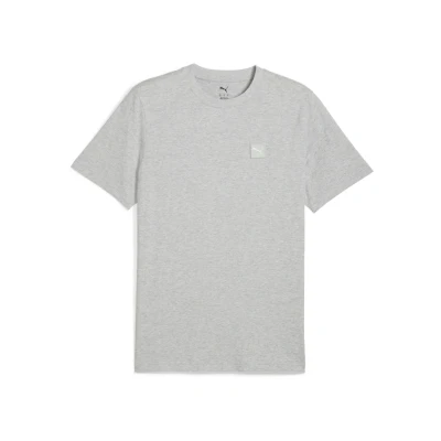 Abbildung von Puma Elevated TEE Tshirt basic, Herren, Größe: XL, Light gray heather