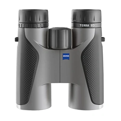 Abbildung von Zeiss Terra ED 10x42 Fernglas für Jagd, Vogelbeobachtung, Outdoor, Reisen, Grau