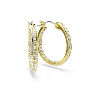 Abbildung von Swarovski Ohrringe, Damen, Größe: One Size, Gold tone