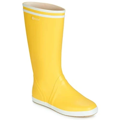 Abbildung von Aigle Herren Goeland Gummistiefel, Gelb/Weiß, 35 EU