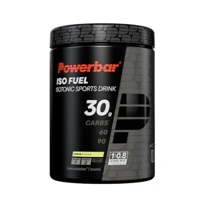 Abbildung von Powerbar Black Line Iso Fuel 30 Lemon 608g veganer, isotonischer Sports Drink