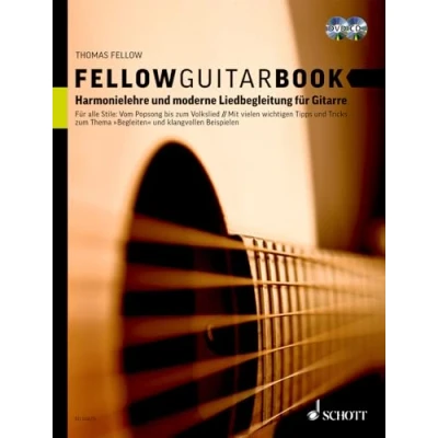 Abbildung von Fellow Guitar Book: Harmonielehre und moderne Liedbegleitung für Gitarre.