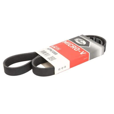 Abbildung von GATES 6PK1088 Keilrippenriemen 1088 6 Polyester, EPDM (Ethylen Propylen Dien Kautschuk) RoadMax Value Line VOLKSWAGEN: Polo V Hatchback, Golf 5