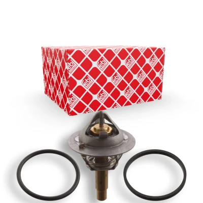 Abbildung von FEBI BILSTEIN 106507 Kühlwasserthermostat 90 mit Dichtring MERCEDES BENZ: C Class T modell, Saloon, E Saloon