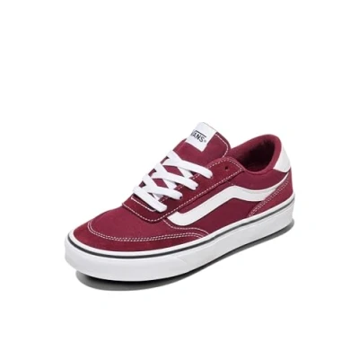 Abbildung von Vans Brooklyn Ls Sneaker, Wildleder/Canvas Dunkelrot (Port Royale), 39 EU