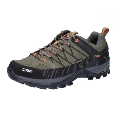Abbildung von CMP Herren Rigel Low Trekking Shoes Wp Kletterschuhe niedrig, Olive Flame, 47 EU