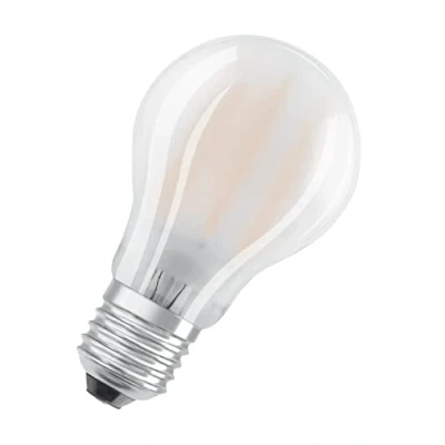 Abbildung von OSRAM LED Lampe, Sockel: E27, Warm weiß, 2700 K, 11 W, Ersatz für 100 W Glühbirne, matt, BASE CLASSIC A, 3er Pack