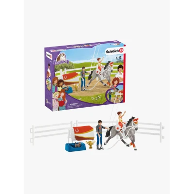 Abbildung von Schleich Horse Club Spielset Mias Voltigier Reitset