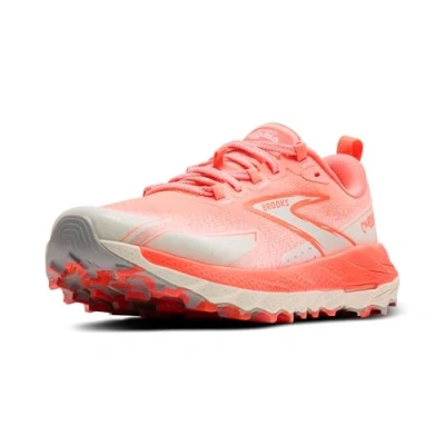 Abbildung von BROOKS Damen Cascadia 18 Sneaker, Glut/Blaue Wäsche/Flamme, 38 EU