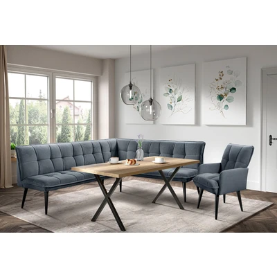 Abbildung von exxpo - sofa fashion Essbank "Mocca Essbank, Sitzbank" hoher Sitzkomfort, bequem und elegant, hochwertige Detailverarbeitung