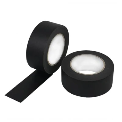 Abbildung von ZALUJMUS Multi Surface Premium Masking Tape, Dekor Maler Tape für Indoor Artists, 30 m x 5 cm, Schwarz (2)