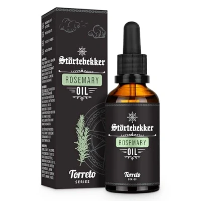 Abbildung von NEU: Störtebekker Premium Rosmarinöl Haare Intensiv, pflegendes Haaröl Hochwertiges, natürliches Rosmarin Öl für trockene Kopfhaut &amp; brüchiges Haar Haarpflege vegan, ohne Silikone (50 ml)