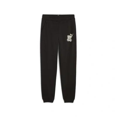Abbildung von Puma Jungen ESS+ Mid 90s Sweatpants FL B Gestrickte Hosen, Schwarz, 176 EU
