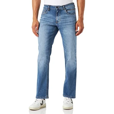 Abbildung von camel active Flexxxactive Jeans Slim Fit, Herren, Größe: 40x32, Ocean blue