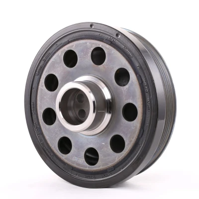 Abbildung von febi BILSTEIN 33077 Kurbelwellenriemenscheibe 6PK 180 5 mit Schrauben, für Kurbelwelle Plus BMW: 1 Convertible, X1, Touring kfzteile, mister