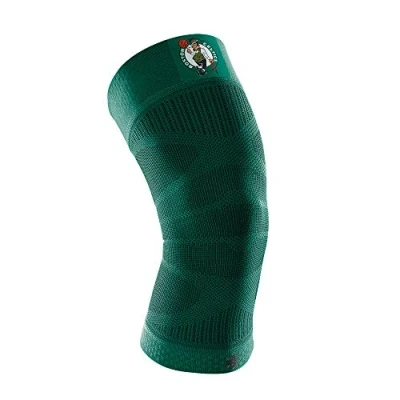 Abbildung von BAUERFEIND Unisex Adult Sports Compression Knee Support NBA Kniebandage, Boston Celtics, XL
