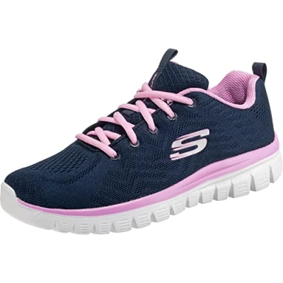 Abbildung von Skechers Graceful Sneaker low, Damen, Größe: 41, Blue/light pink Schuhe