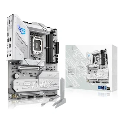 Abbildung von ASUS ROG Strix B860 A Gaming WiFi Mainboard Sockel Intel LGA 1851 (Intel B860, ATX, DDR5 Speicher, PCIe 5.0, 7, 3X 4.0 M.2, Aura Sync)