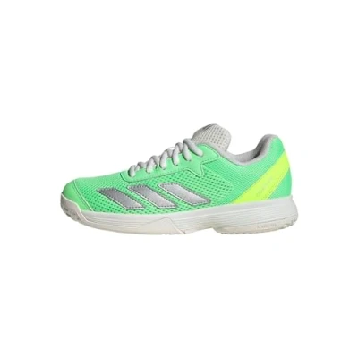 Abbildung von adidas Unisex Kinder Courtflash Kids Tennis Shoes Tennisschuhe, Pure Teal/Silver Metallic/Lucid Lemon