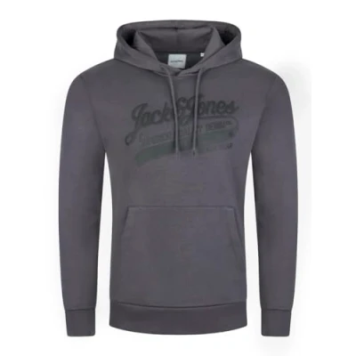 Abbildung von Jack &amp; Jones Jjeadrian Kapuzenpullover asphalt, Herren, Größe: XXL, Asphalt