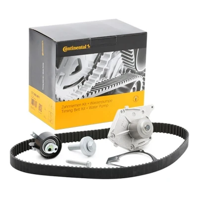 Abbildung von CONTITECH CT1035WP3 Wasserpumpe + Zahnriemensatz 123 RENAULT: Captur, LAGUNA 3 Grandtour, SCENIC 2, DACIA: Duster Off Road, SANDERO I, 2