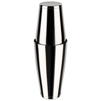 Abbildung von APS 93203 tin in Shaker, Boston 2 tlg. Set, Edelstahlbecher mattiert, 0,5 + 0,7 l