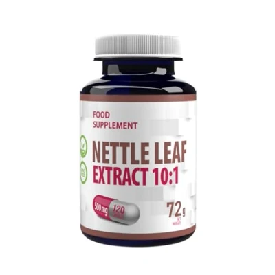 Abbildung von Brennnesselblatt (Nettle) 5.000mg Äquivalent (500mg 10:1 Extrakt) 120 vegane Kapseln, Laborgeprüft, Hochdosiert