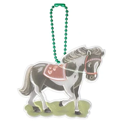 Abbildung von moses. Mädchen Glimmis Reflektor Pony Beidseitig reflektierend Anhänger, bunt, Einheitsgröße