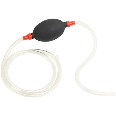 Abbildung von AGT Pumpe: Handpumpe zum Umfüllen von Kraftstoff, Öl und Flüssigkeiten, 1 l/Min. (Handpumpe Benzin, Ölabsaugpumpe, Hand Kraftstoffpumpe)