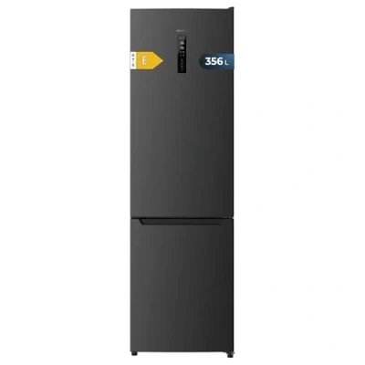 Abbildung von Cecotec Kühl Gefrierkombination Bolero CoolMarket Combi 356 Dark E. Inverter Plus Kompressor Dunkler Edelstahl 200X59, 356L, No Frost, Klasse E, Multiairflow, Fast Cooling