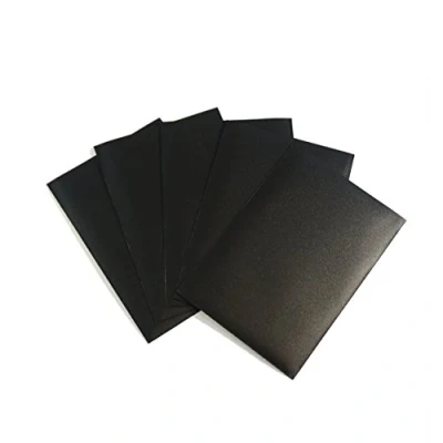 Abbildung von Arkero G® Small Classic Card Sleeves Schwarz/Black (60 schwarze Kartenhüllen) YuGiOh japanische Größe