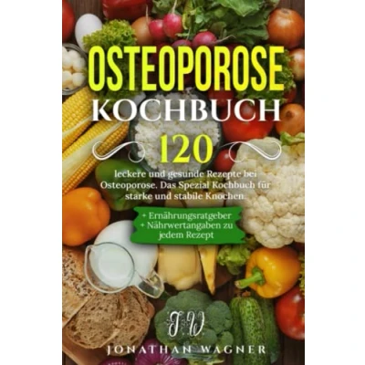 Abbildung von Osteoporose Kochbuch: 120 leckere und gesunde Rezepte für die richtige Ernährung bei Osteoporose. Das Spezial Kochbuch mit Ratgeber starke stabile Knochen. + Nährwertangaben zu jedem Rezept