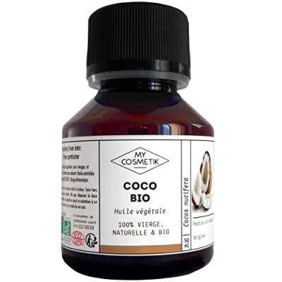 Abbildung von Pflanzenöl von Kokos organisch MY COSMETIK 50 ml