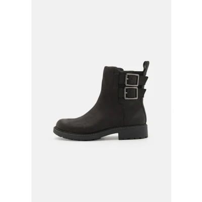 Abbildung von Clarks ORINOCO2 BAY Stiefelette, Damen, Größe: 41.5, Black Leder