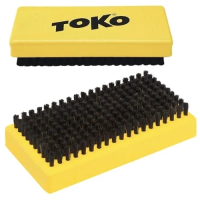 Abbildung von TOKO Base Brush Horsehair Ski und Snowboard Pflegewerkzeug