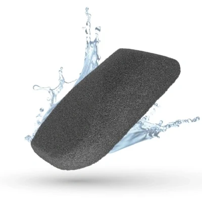 Abbildung von LaRosa PUMICE SPA Eleganter Bimsstein Schwarz mit Schlankem Design