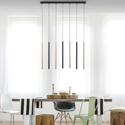 Abbildung von Paul Neuhaus Pendelleuchte »FLUTE«, 7 flammig, Leuchtmittel LED Board fest integriert